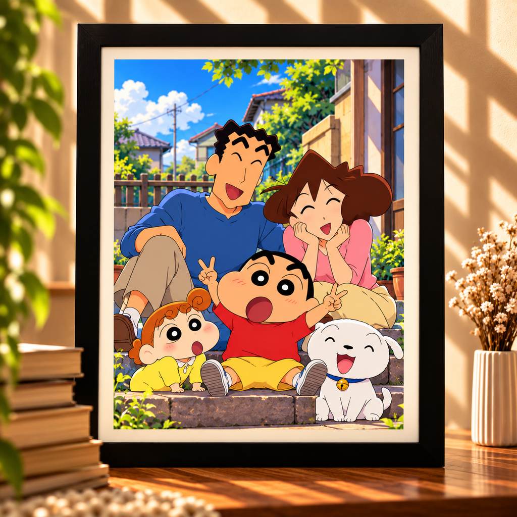 Anime Character Photo Frame – Premium Anime Wall Art