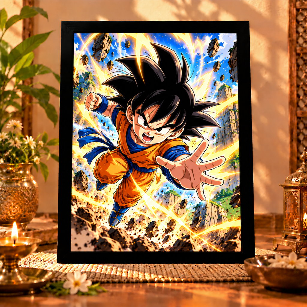 Dragon Ball Anime Frame Set – Pack of 10