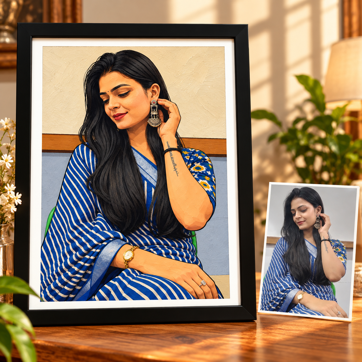 Custom Acrylic Portrait ART