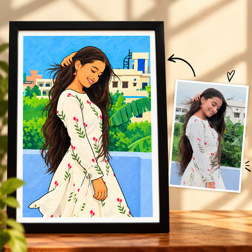 Custom Acrylic Portrait ART
