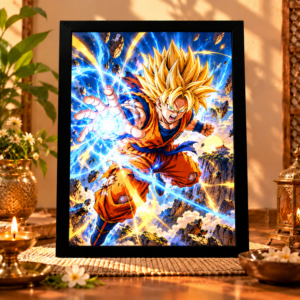 Dragon Ball Anime Frame Set – Pack of 10