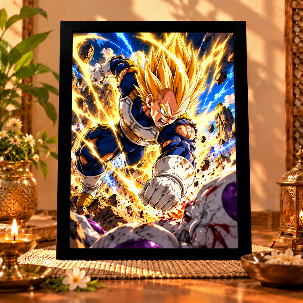 Dragon Ball Anime Frame Set – Pack of 10