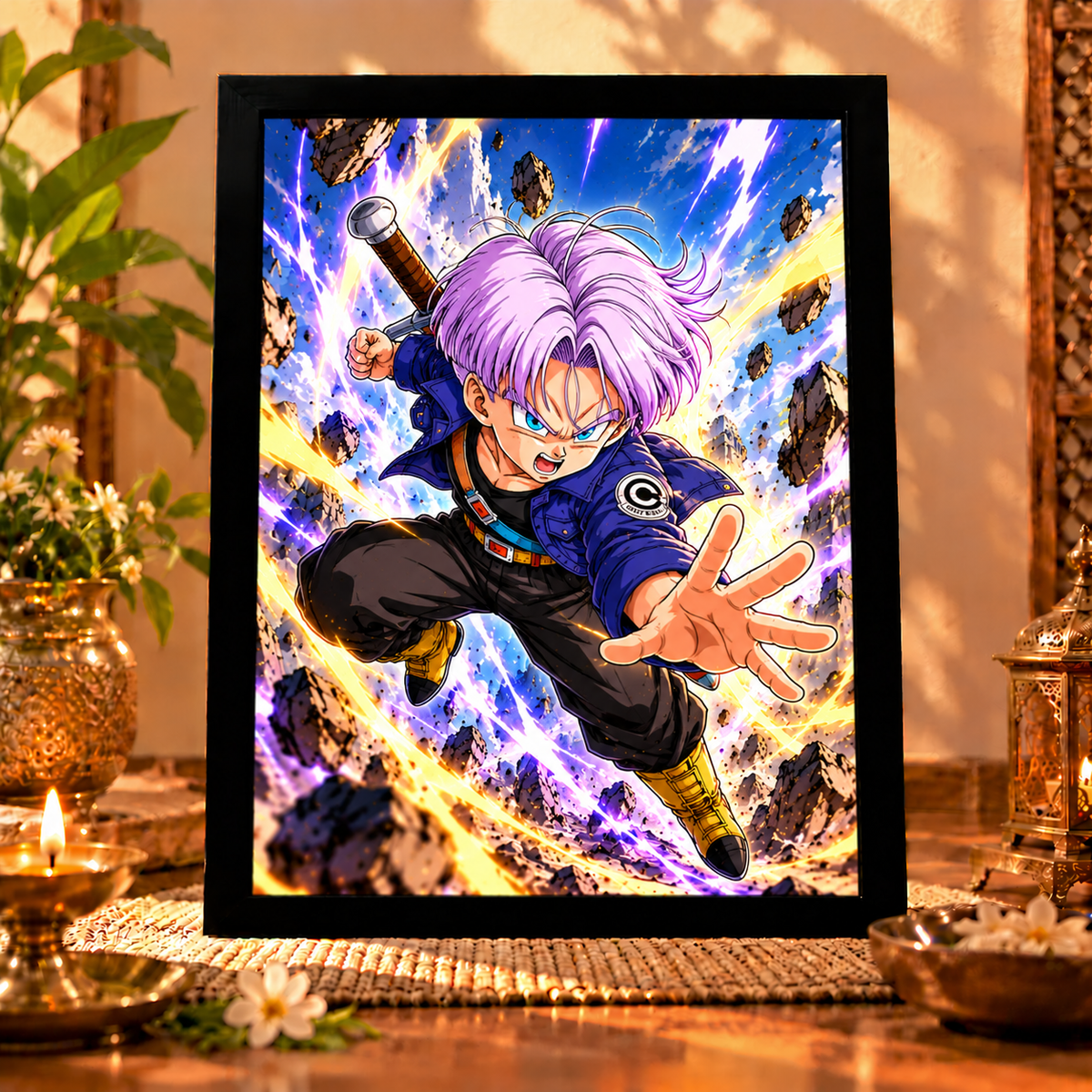 Dragon Ball Anime Frame Set – Pack of 10